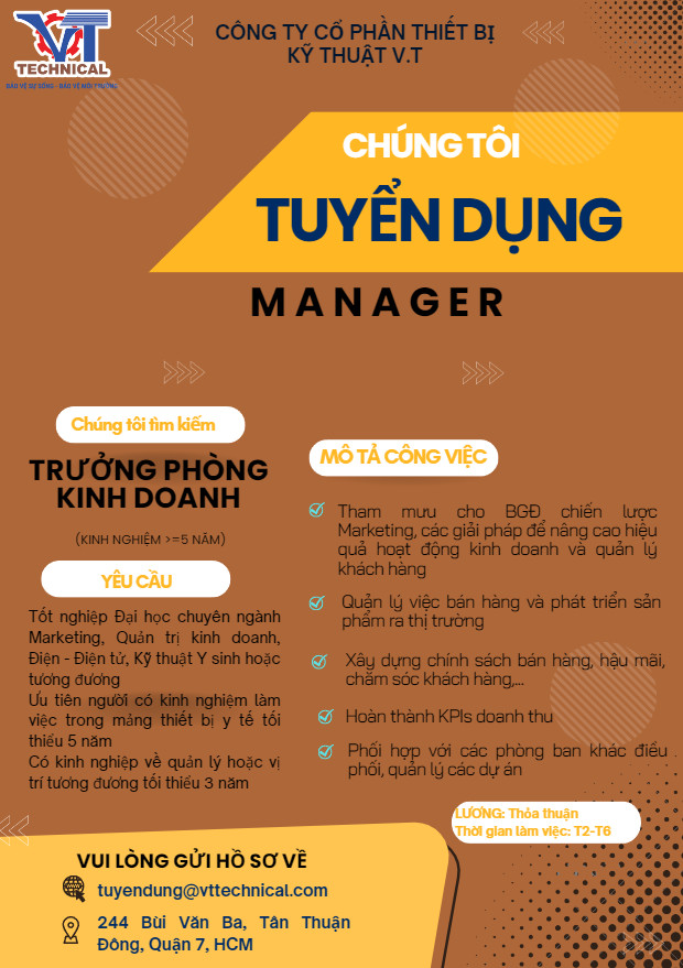 trưởng phòng Kinh doanh